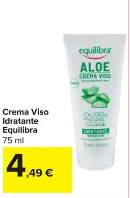 Carrefour Crema Viso Idratante Equilibra offerta