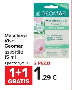 Carrefour Maschera Viso Geomar offerta