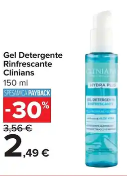 Carrefour Gel Detergente Rinfrescante Clinians offerta