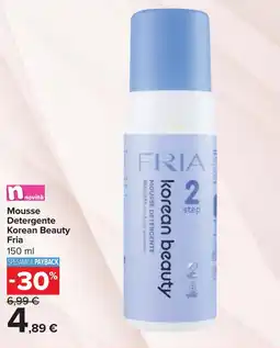 Carrefour Mousse Detergente Korean Beauty Fria offerta