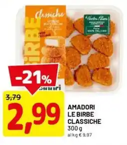 DPiù Amadori le birbe classiche offerta