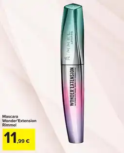 Carrefour Mascara Wonder'Extension Rimmel offerta