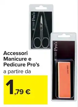 Carrefour Accessori Manicure e Pedicure Pro's offerta