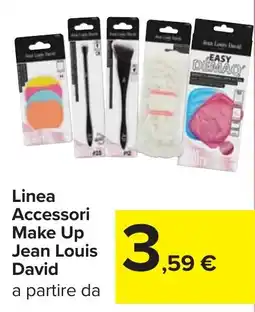 Carrefour Linea Accessori Make Up Jean Louis David offerta