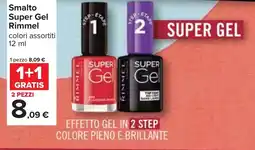 Carrefour Smalto Super Gel Rimmel offerta
