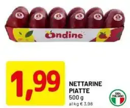 DPiù Nettarine piatte offerta
