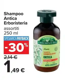 Carrefour Shampoo Antica Erboristeria offerta