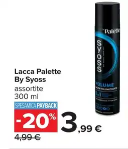 Carrefour Lacca Palette By Syoss offerta