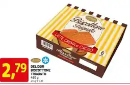 DPiù Delidor biscottone trigusto offerta