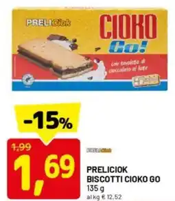 DPiù Preliciok biscotti cioko go offerta