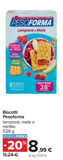 Carrefour Biscotti Pesoforma offerta