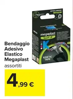Carrefour Bendaggio Adesivo Elastico Megaplast offerta