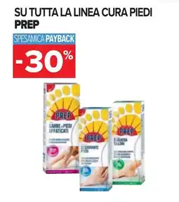 Carrefour Su tutta la linea cura piedi PREP offerta