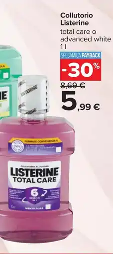 Carrefour Collutorio Listerine offerta