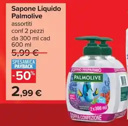 Carrefour Sapone Liquido Palmolive offerta