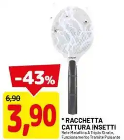 DPiù Racchetta cattura insetti offerta