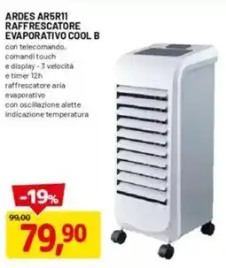 DPiù Ardes ar5r11 raffrescatore evaporativo cool b offerta