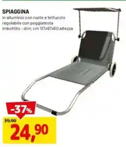 DPiù SPIAGGINA offerta