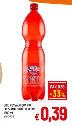 A&O Brio rossa acqua più frizzante gualdo tadino offerta