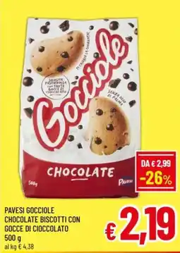 A&O Pavesi gocciole chocolate biscotti con gocce di cioccolato offerta