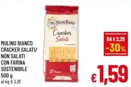 A&O Mulino bianco cracker salati/ non salati con farina sostenibile offerta