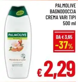 A&O Palmolive bagnodoccia crema vari tipi offerta