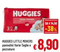 A&O HUGGIES little movers offerta