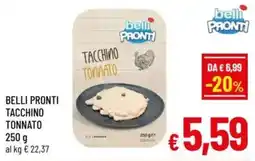 A&O Belli pronti tacchino tonnato offerta