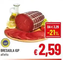 A&O Bresaola IGP offerta