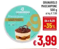 A&O Granarolo mascarpone offerta