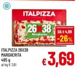 A&O Italpizza 26x38 margherita offerta