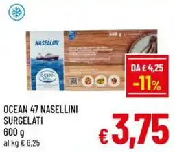 A&O Ocean 47 nasellini surgelati offerta