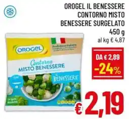A&O Orogel il benessere contorno misto benessere surgelato offerta