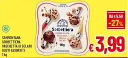 A&O Sammontana sorbettiera vaschetta di gelato gusti assortiti offerta