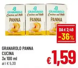 A&O Granarolo panna cucina offerta