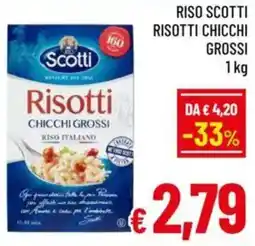 A&O Riso scotti risotti chicchi grossi offerta