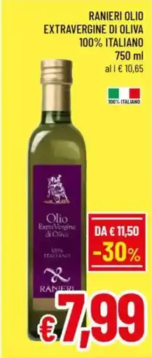 A&O Ranieri olio extravergine di oliva 100% italiano offerta