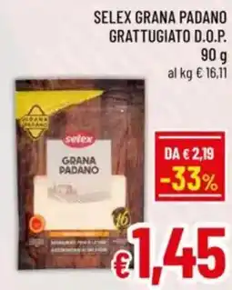 A&O Selex grana padano grattugiato D.O.P. offerta