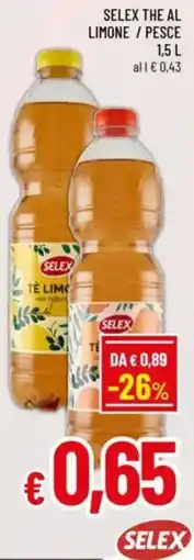 A&O Selex the al limone / pesce offerta