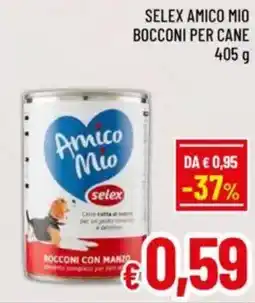 A&O Selex amico mio bocconi per cane offerta