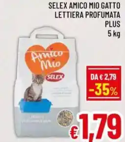 A&O Selex amico mio gatto lettiera profumata plus offerta