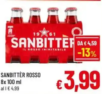 A&O Sanbitter rosso offerta
