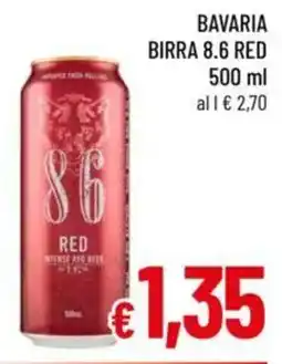 A&O Bavaria birra 8.6 RED offerta