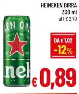 A&O HEINEKEN Birra offerta