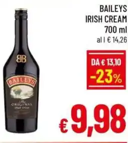 A&O Baileys irish cream offerta