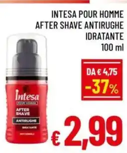 A&O Intesa pour homme after shave antirughe idratante offerta