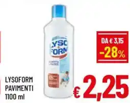 A&O Lysoform pavimenti offerta