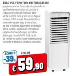 A&O Argo polifemo finn raffrescatore offerta