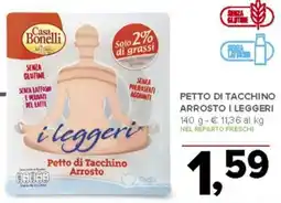 Todis Petto di tacchino arrosto I LEGGERI offerta