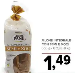 Todis Filone integrale con semi e noci offerta